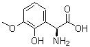 CAS 登录号：318269-97-5， (2S)-氨基(2-羟基-3-甲氧基苯基)乙酸