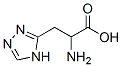 CAS 登录号：3184-54-1， beta-(1,2,4-三唑-3-基)-DL-丙氨酸