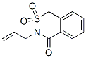 CAS 登录号：31846-48-7， 2,2-二氧代-3-丙-2-烯基-1H-苯并[d]噻嗪-4-酮