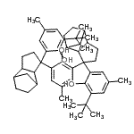 CAS#: 31851-03-3， 2,6-bis((3-(1,1-dimethylethyl)-2-hydroxy-5-methylphenyl)octahydro-4,7-methano-1H-indenyl)-4-methyl-Phenol