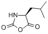 结构式 CAS# 3190-70-3, (S)-(-)-4-异丁基恶唑烷-2,5-二酮