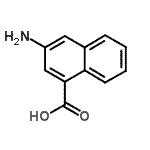 CAS#: 32018-86-3， 3-Amino-1-Naphthoic Acid