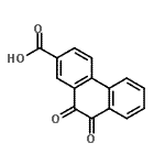 CAS 登录号：32060-67-6， 9,10-二氧代-9,10-二氢-2-菲羧酸