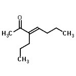 CAS 登录号：32064-69-0， (3E)-3-丙基-3-庚烯-2-酮