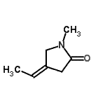 CAS 登录号：321572-55-8， (4Z)-4-亚乙基-1-甲基-2-吡咯烷酮
