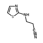 CAS 登录号：321680-78-8， 3-(1,3-噻唑-2-基氨基)丙腈