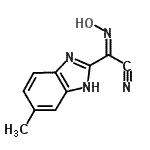 CAS 登录号：321725-72-8， (2Z)-(羟基亚胺)(5-甲基-1H-苯并咪唑-2-基)乙腈
