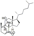 CAS 登录号：32174-69-9， 3-(1,5-二甲基己基)-2,3,3a,4,5,5a,6,9,10,11,11a,11b-十二氢-3a,6-二甲基-9,11-二氧代-6,10-甲桥-1H-环辛四烯并(E)茚-7-羧酸