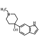 CAS 登录号：321744-84-7， 4-(1H-吲哚-6-基)-1-甲基-4-哌啶醇