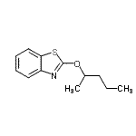 CAS 登录号：322761-90-0， 2-(2-戊烷基氧基)-1,3-苯并噻唑