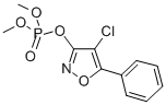 CAS 登录号：32306-34-6， (4-氯-5-苯基-1,2-恶唑-3-基)二甲基磷酸酯
