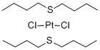 CAS 登录号：32335-93-6， (SP-4-1)-二氯二[1,1'-硫代二[丁烷]]-铂