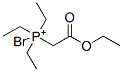 CAS 登录号：32348-62-2， (2-乙氧基-2-氧代乙基)-三乙基鏻溴化物