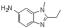 CAS 登录号：323584-55-0， 2-乙基-1-甲基-1H-苯并咪唑-6-胺