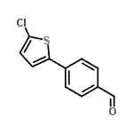 CAS 登录号：323587-60-6， 4-(5-氯-2-噻吩基)苯甲醛