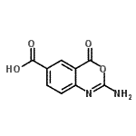 CAS 登录号：32360-47-7， 2-氨基-4-氧代-4H-3,1-苯并恶嗪-6-羧酸