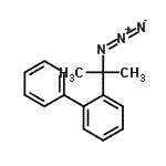 CAS 登录号：32366-24-8， 2-(2-叠氮基-2-丙基)联苯