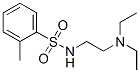 CAS 登录号：32411-08-8， N-(2-二乙基氨基乙基)-2-甲基苯磺酰胺