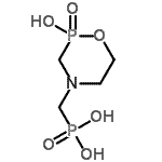 CAS 登录号：32422-02-9， [(2-羟基-2-氧代-1,4,2-氧氮杂磷杂环己烷-4-基)甲基]膦酸