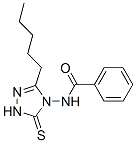 CAS 登录号：32444-84-1， N-(3-戊基-5-硫代-1H-1,2,4-三唑-4-基)苯甲酰胺