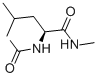 CAS 登录号：32483-15-1， (2S)-2-(乙酰氨基)-N,4-二甲基-戊酰胺