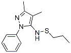 CAS#: 32527-80-3， 4-Butan-2-Ylsulfanyl-5-Methyl-2-Phenylpyrazol-3-Amine