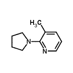 CAS 登录号：325460-81-9， 3-甲基-2-(1-吡咯烷基)吡啶