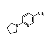 CAS 登录号：325460-82-0， 5-甲基-2-(1-吡咯烷基)吡啶