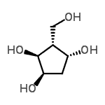 CAS#: 325480-56-6， (1R,2S,3R,4R)-3-(Hydroxymethyl)-1,2,4-Cyclopentanetriol