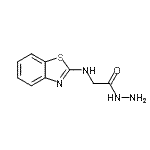 CAS 登录号：325766-88-9， 2-(1,3-苯并噻唑-2-基氨基)乙酰肼