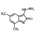 CAS 登录号：325833-87-2， 3-肼基-5,7-二甲基-2H-吲哚-2-酮
