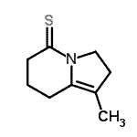 CAS 登录号：325956-89-6， 1-甲基-2,6,7,8-四氢-5(3H)-吲嗪硫酮