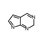 CAS 登录号：326-98-7， 2H-吡咯并[2,3-d]嘧啶