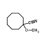 CAS 登录号：326487-69-8， 1-甲氧基环辛烷甲腈