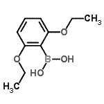 CAS 登录号：327618-51-9， (2,6-二乙氧基苯基)硼酸