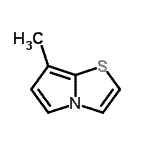 CAS#: 327970-24-1， 7-Methylpyrrolo[2,1-b]Thiazole