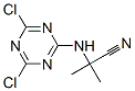 CAS 登录号：32889-46-6， 2-[(4,6-二氯-1,3,5-三嗪-2-基)氨基]-2-甲基丙腈
