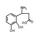 CAS 登录号：32906-20-0， 3-氨基-3-(2,3-二羟基苯基)丙酸