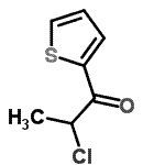 CAS 登录号：329076-92-8， 2-氯-1-(2-噻吩基)-1-丙酮