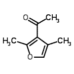 CAS 登录号：32933-07-6， 1-(2,4-二甲基-3-呋喃基)乙酮