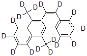 CAS 登录号：32976-87-7， 1,2,3,4,5,6,8,9,10,11-十氘-7,12-二(三氘甲基)苯并[h]菲