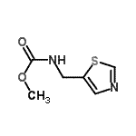CAS 登录号：329792-07-6， 甲基(1,3-噻唑-5-基甲基)氨基甲酸酯