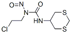 CAS 登录号：33022-04-7， 1-(2-氯乙基)-3-(1,3-二噻烷-5-基)-1-亚硝基脲