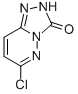 结构式 CAS# 33050-32-7, 6-氯[1,2,4]三唑并[4,3-b]哒嗪-3(2H)-酮