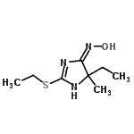 CAS 登录号：330601-26-8， 4-乙基-2-(乙硫基)-N-羟基-4-甲基-4H-咪唑-5-胺