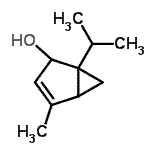 CAS 登录号：3310-03-0， 1-异丙基-4-甲基双环[3.1.0]己-3-烯-2-醇
