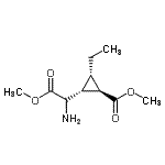 CAS#: 331251-31-1， Methyl (1R,2R,3S)-2-[(1R)-1-Amino-2-Methoxy-2-Oxoethyl]-3-Ethylcyclopropanecarboxylate