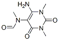 CAS 登录号：33130-55-1， N-(4-氨基-1,3-二甲基-2,6-二氧代嘧啶-5-基)-N-甲基甲酰胺