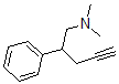 CAS 登录号：33132-81-9， N,N-二甲基-2-苯基戊-4-炔-1-胺