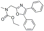 CAS 登录号：33161-68-1， N-[[4,5-二(苯基)-1,3-恶唑-2-基]甲基]-N-甲基氨基甲酸乙酯